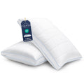 Fluffy Shredded Cooling Adjustable Pillow, Luxury Queen Size Bed Pillows Hotel Collection - Soft Firm Pillows for bed - Decorative Throw Pillow Cushion for Sofa & Bed - Default Title