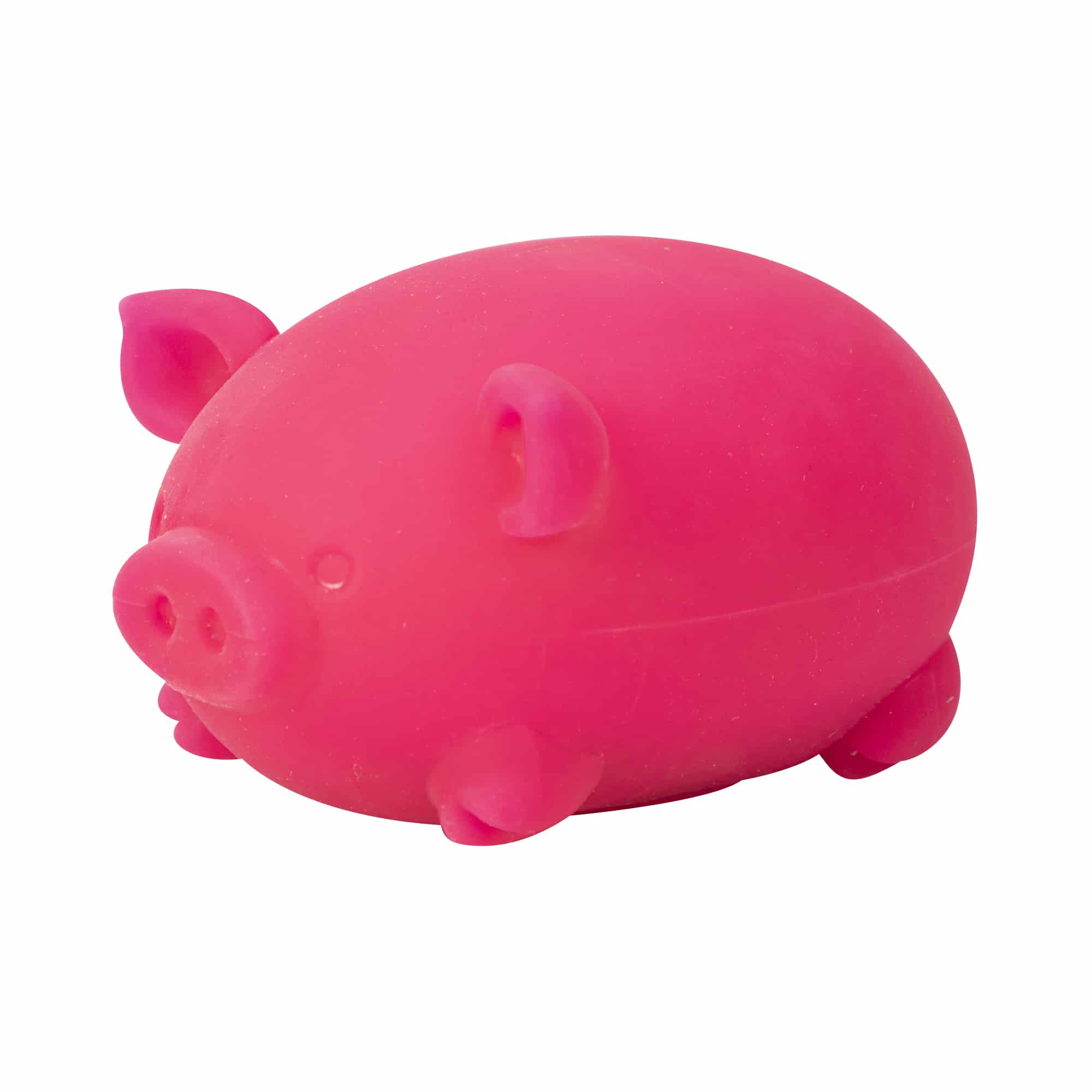 Purrfectly Squishy NeeDoh Dig’ It Pig | Select Velvet Canopy - Dino Character Malt-Gel Filled Sensory Glob Detail