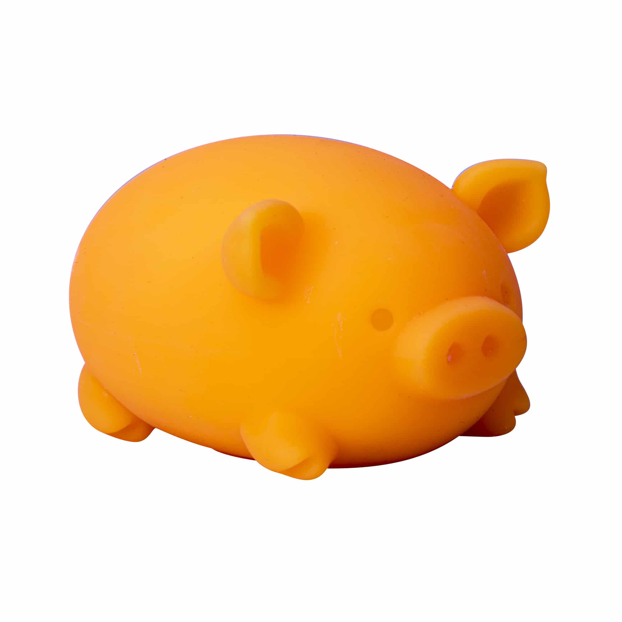 Purrfectly Squishy NeeDoh Dig’ It Pig | Select Velvet Canopy - Dino Character Malt-Gel Filled Sensory Glob Detail