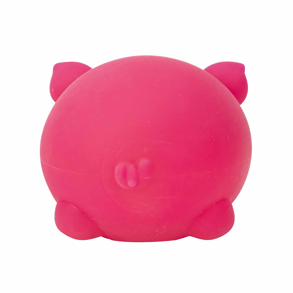 Purrfectly Squishy NeeDoh Dig’ It Pig | Select Velvet Canopy - Dino Character Malt-Gel Filled Sensory Glob Detail