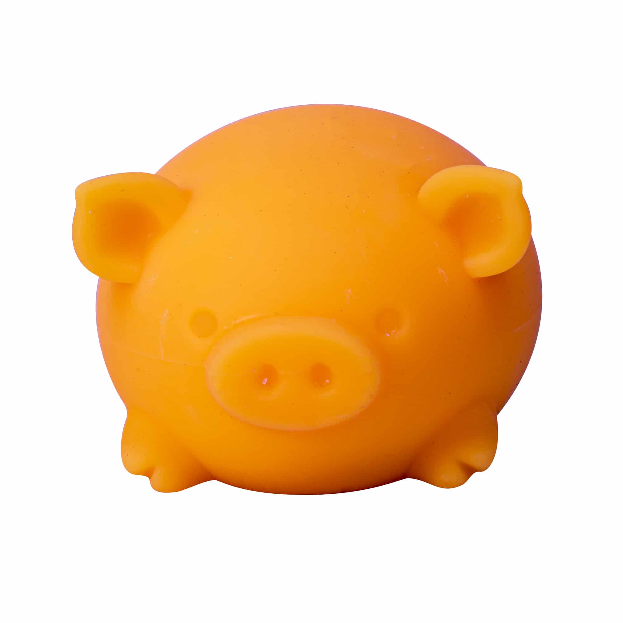 Purrfectly Squishy NeeDoh Dig’ It Pig | Select Velvet Canopy - Dino Character Malt-Gel Filled Sensory Glob Detail