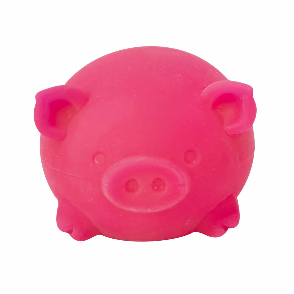 Purrfectly Squishy NeeDoh Dig’ It Pig | Select Velvet Canopy - Dino Character Malt-Gel Filled Sensory Glob Detail