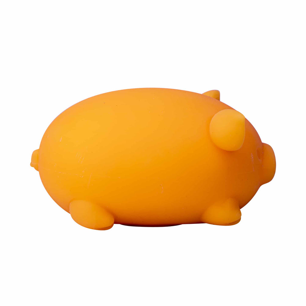 Purrfectly Squishy NeeDoh Dig’ It Pig | Select Velvet Canopy - Dino Character Malt-Gel Filled Sensory Glob Detail