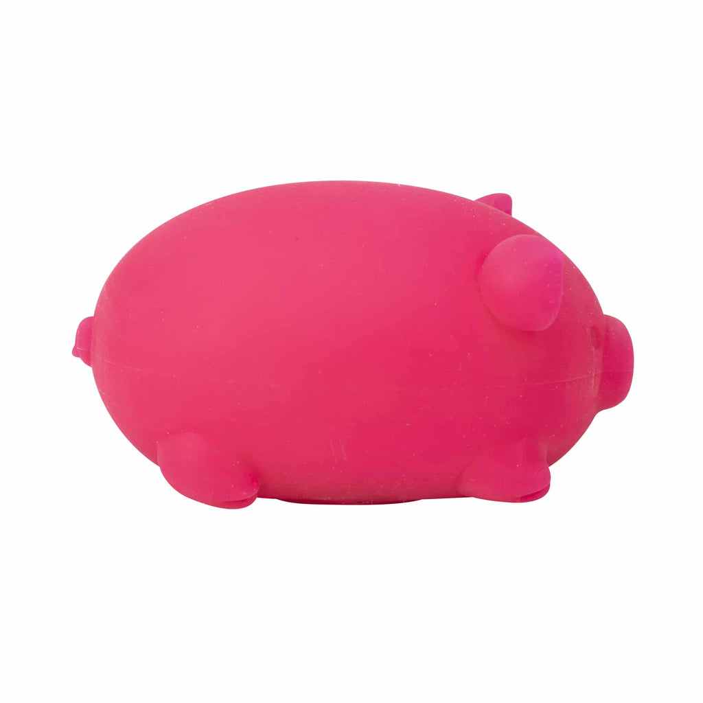 Purrfectly Squishy NeeDoh Dig’ It Pig | Select Velvet Canopy - Dino Character Malt-Gel Filled Sensory Glob Detail