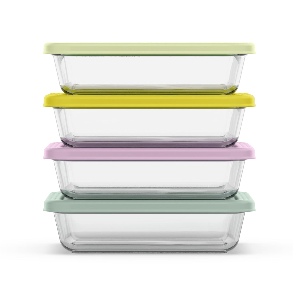 Deliciously Squishy Everyday 4.5 Cup Glass Meal Prep Set - Fun Food Fidget Cookie Squishable Toy - Default Title