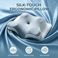 Decorative Plump Memory Foam Contour Pillows - Neck Pain Relief, Orthopedic Cervical, Breathable Washable Cover - Orthopedic Shredded Foam Bed Pillow Set - Default Title