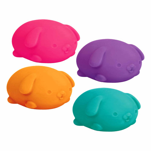 Cute Collectible NeeDoh Funky Pup | Collection Canyon Shore - Cute Animal-Shaped NeeDoh Fidget Toy for Kids - Surprise Me! (Random Color)