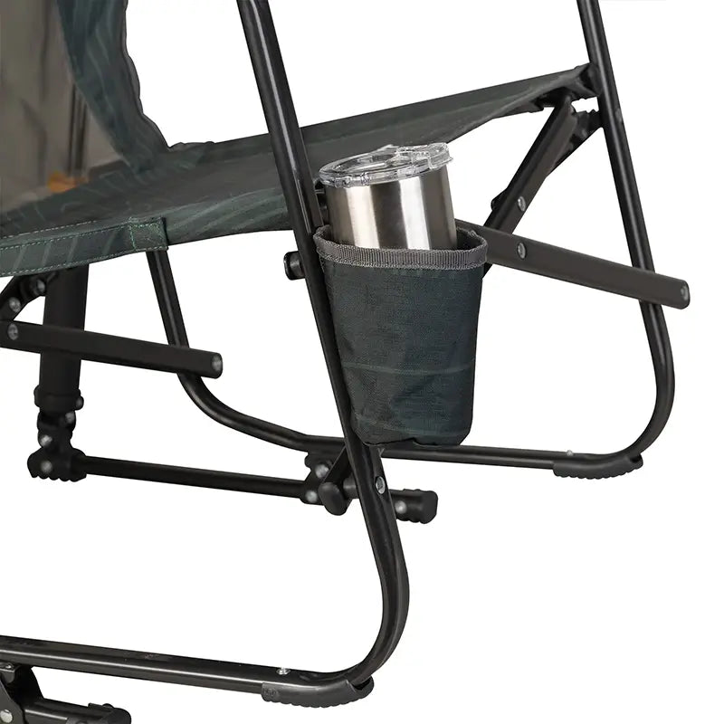 Premium All-Weather FirePit Rocker - Choice 737 - Freestyle Rocker Portable Outdoor Folding Chair Detail