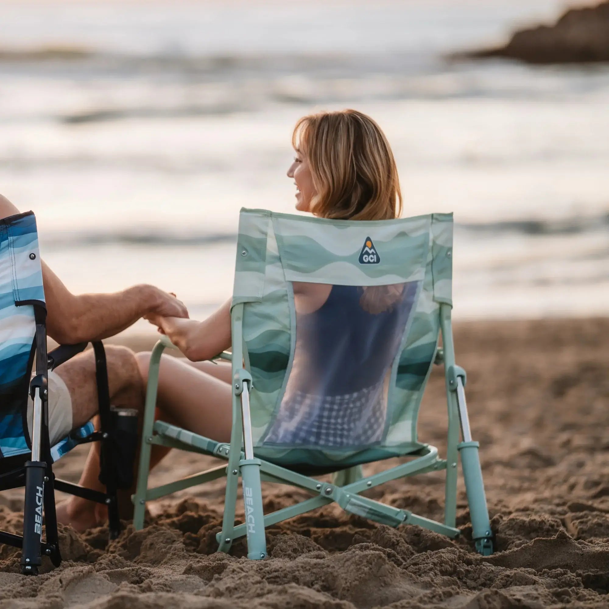 Smooth Motion Beach Rocker - Choice 712 - RoadTrip Rocker Smooth Motion Camp Chair Detail