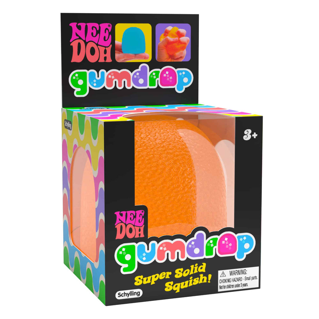 Sweet Treat Shaped NeeDoh Gumdrop | Edition Juniper Flare - Fun Food Fidget Cookie Squishable Toy - Surprise Me! (Random Color)