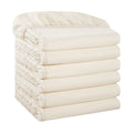 Breathable Luxury Brushed Microfiber Fitted Sheets - Bedding Essentials - Full - (6 Pack) Ivory - Breathable Egyptian Cotton Flat & Fitted Sheets - Default Title