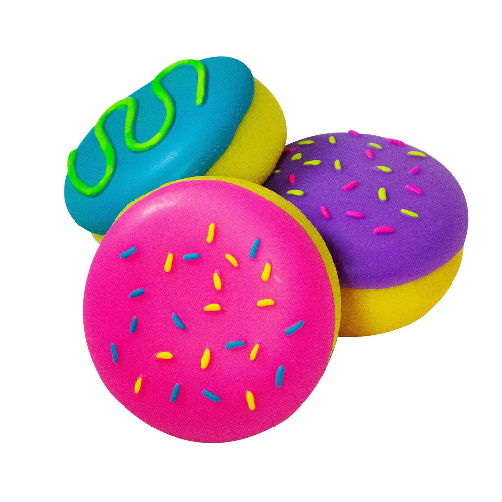 Playful Geometric Jelly Dohnut NeeDoh | Signature Seaside Lane - Deliciously Soft Cupcake Sensory Glob Detail
