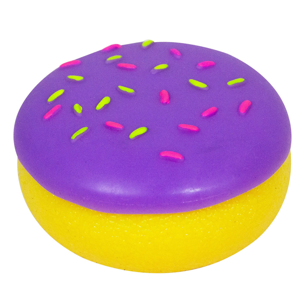 Playful Geometric Jelly Dohnut NeeDoh | Signature Seaside Lane - Deliciously Soft Cupcake Sensory Glob Detail