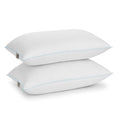 Hotel Collection Classic Stripe Bed Pillows Standard / Queen Size Set Of 2, Enhanced Loft Plush Pillow for All Sleep Positions, 20" x ... - Orthopedic Shredded Foam Bed Pillow Set - Default Title