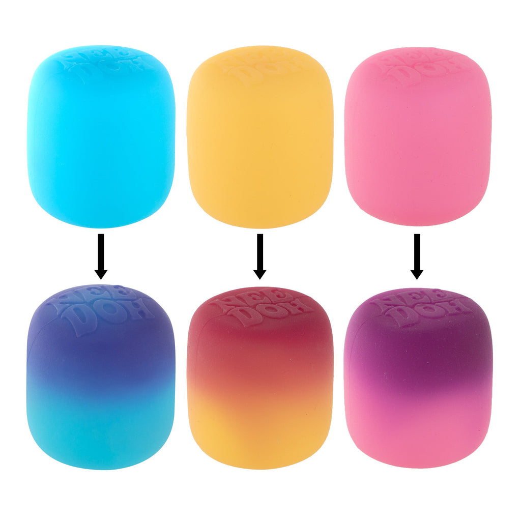 Sweet Treat Shaped NeeDoh Mello Mallo | Series Stone Harbor - Fun Food Fidget Cookie Squishable Toy Detail