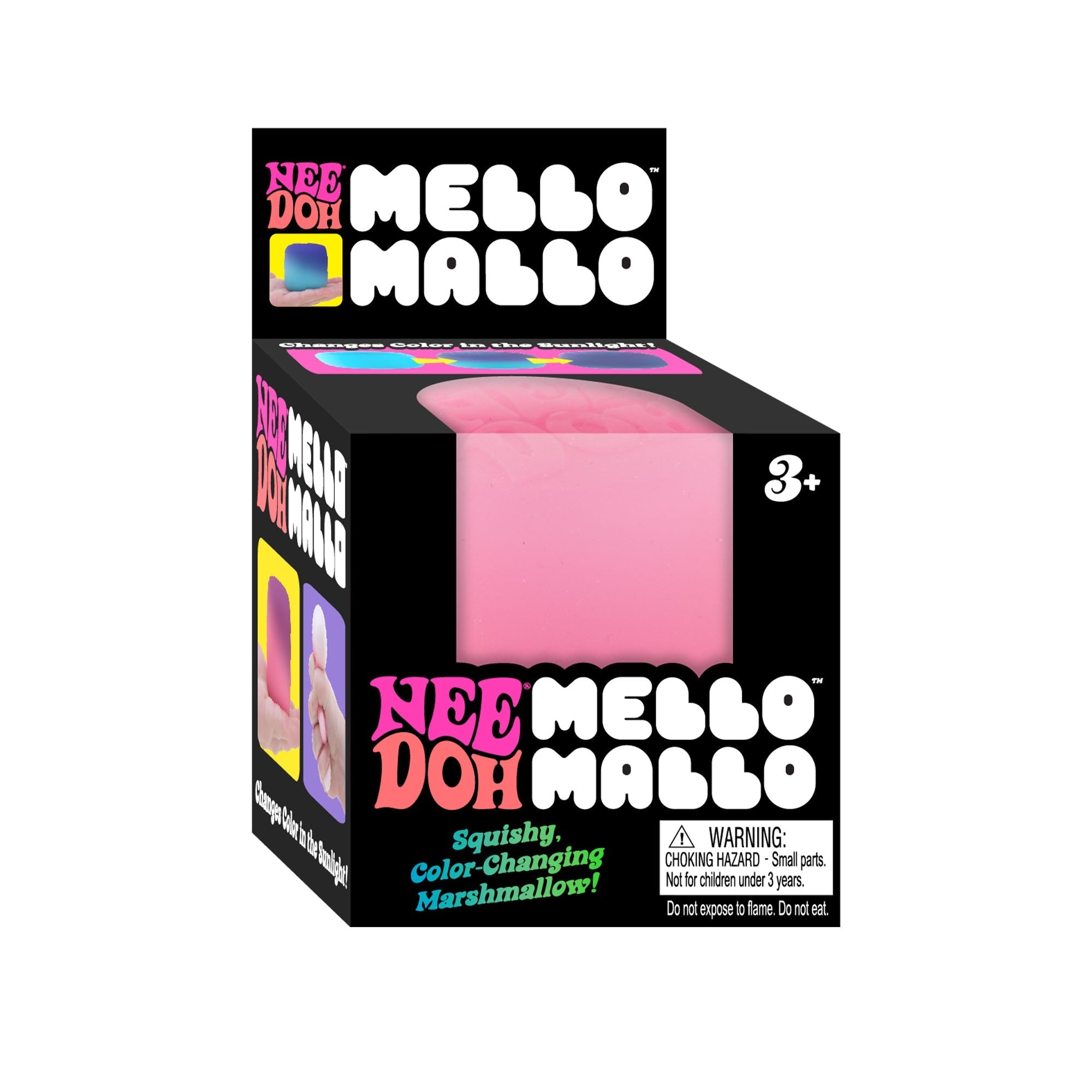 Sweet Treat Shaped NeeDoh Mello Mallo | Series Stone Harbor - Fun Food Fidget Cookie Squishable Toy Detail