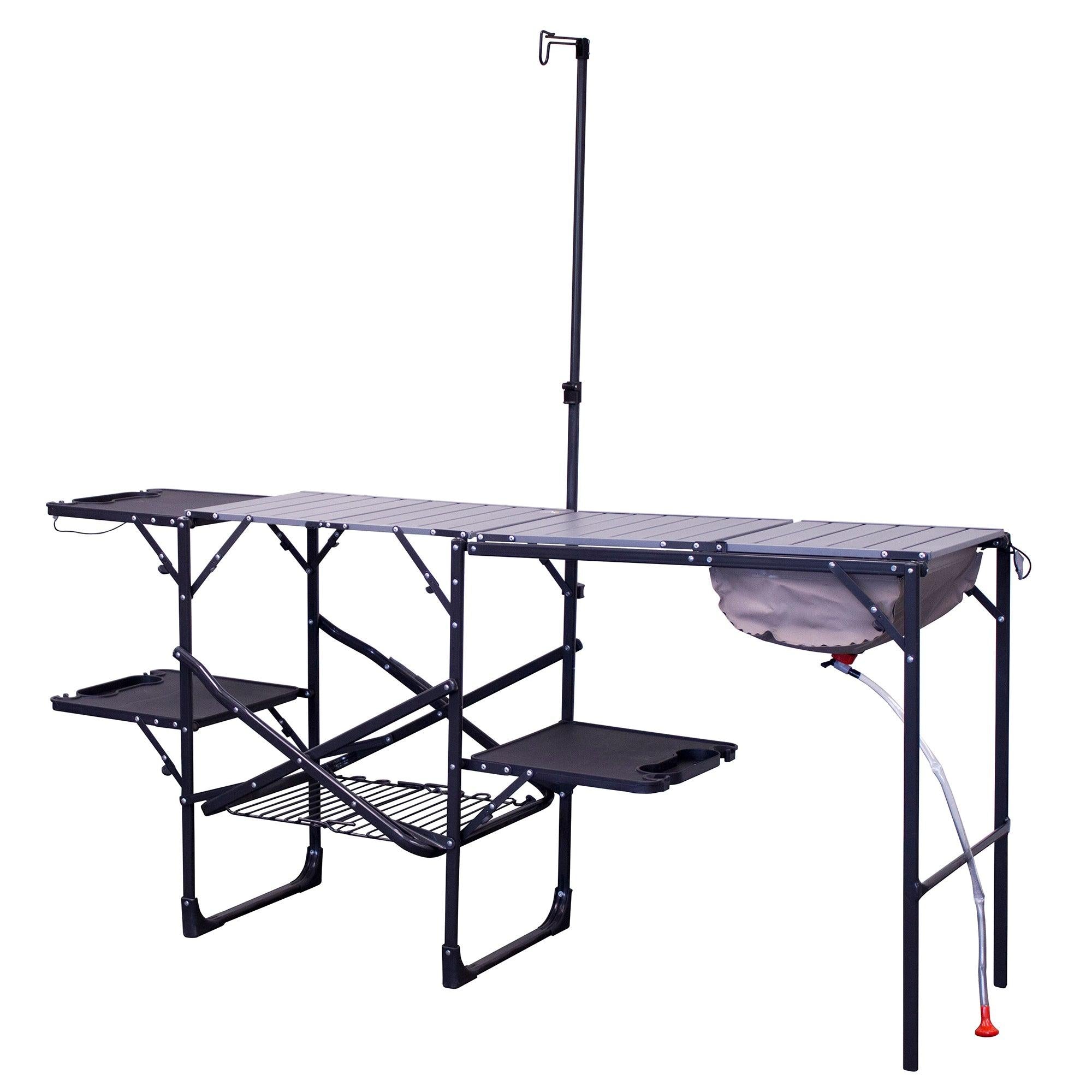 Heat-Resistant Tool Master Cook Station - Choice 171 - Heavy-Duty Stainless Steel Camp Cooking Gear - Default Title