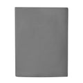 Cooling Sateen Easy Care 300 Thread Count Solid Soothing-Gray CVC Cotton Blend Fitted Sheet, King (Adult) - Cooling Hotel Quality Bedding Sheets and Pillowcases - Default Title