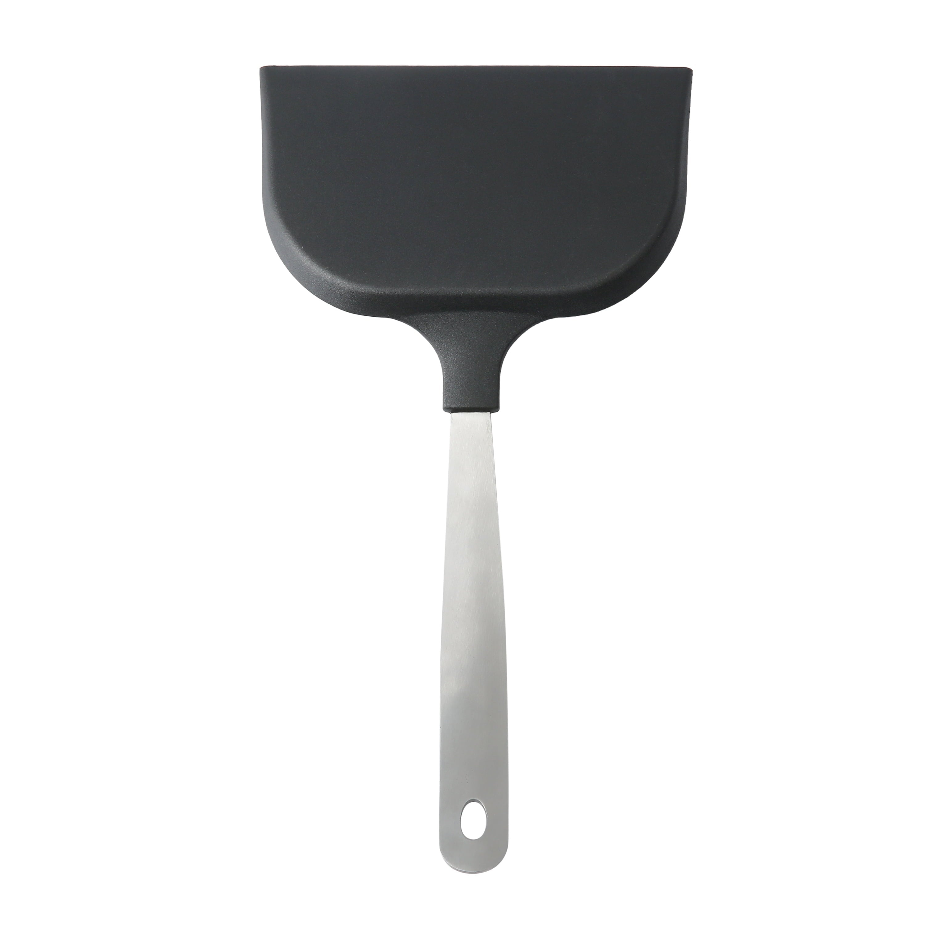 Heavy Duty Jumbo Baking 12.8 in Stainless Steel Nylon Kitchen Spatula - Multi-Purpose Hand Tool for Daily Meal Prep - Default Title