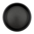 Multi-Functional 9" x 9" Round Nonstick Steel Cake Pan, Dark Gray - Premium Stainless Steel Garlic Presser & Peeler - Default Title