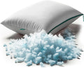 Fluffy Shredded Marlow Adjustable Memory Foam Bed Pillow - Neck and Back Support For Side, Back and Stomach Sleepers - Standard/Queen... - Orthopedic Shredded Foam Bed Pillow Set - Default Title