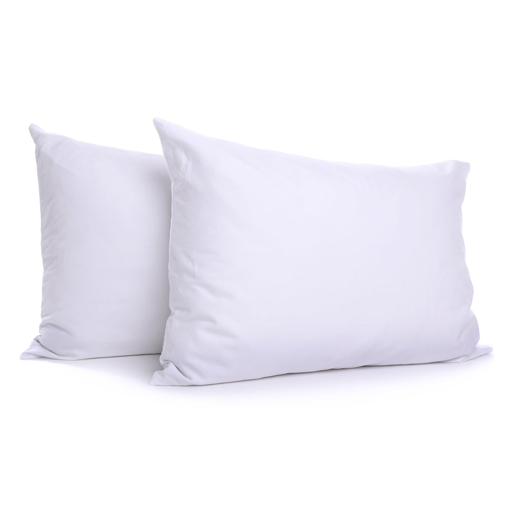 Orthopedic Support 2-Pack Down Alternative White Bed Pillows, Standard - Hotel Quality Plush Sleeping Pillows - Default Title