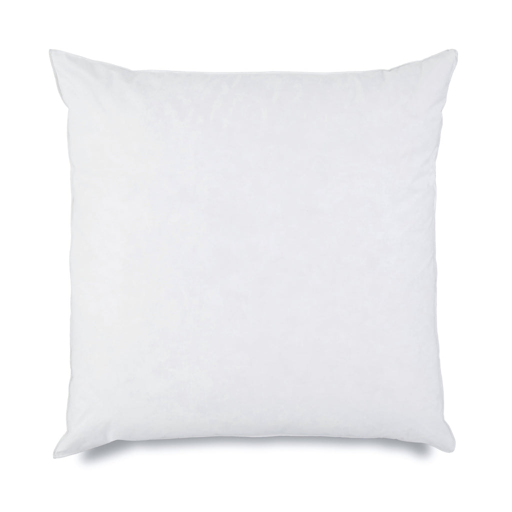 Decorative Plump Down Alternative White Euro Pillow Insert 26x26 – Soft & Durable - Ergonomic Memory Foam Pillow for Neck Pain Support - Default Title