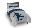 Heavyweight Warmth Kids 2 Piece Grey Reversible Comforter and Pillowcase Set, Twin/Full - All-Season Down Alternative Comforter Insert - Default Title