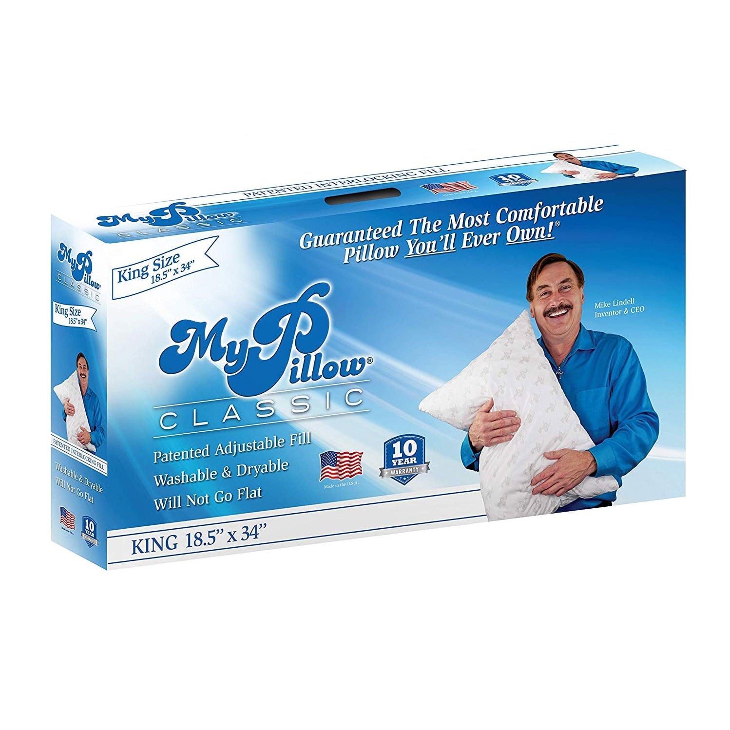 Orthopedic Support Foam King Sized Bed Deep Sleep Pillow, Green Firm Fill - Ergonomic Memory Foam Pillow for Neck Pain Support - Default Title