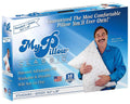 Fluffy Shredded Foam Queen Size Bed Deep Sleep Pillow, White Medium Fill - Ergonomic Memory Foam Pillow for Neck Pain Support - Default Title