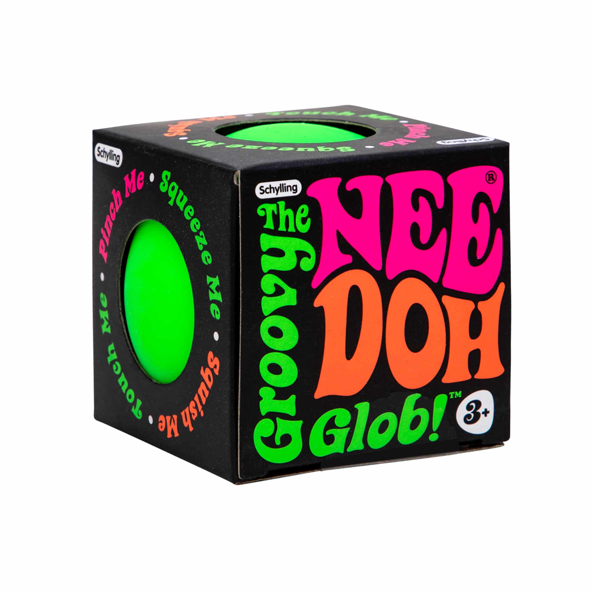 Malt-Gel Filled NeeDoh | Series Forest Bloom - The Groovy Glob Retro Malt-Gel Filled Toy - Surprise Me! (Random Color)