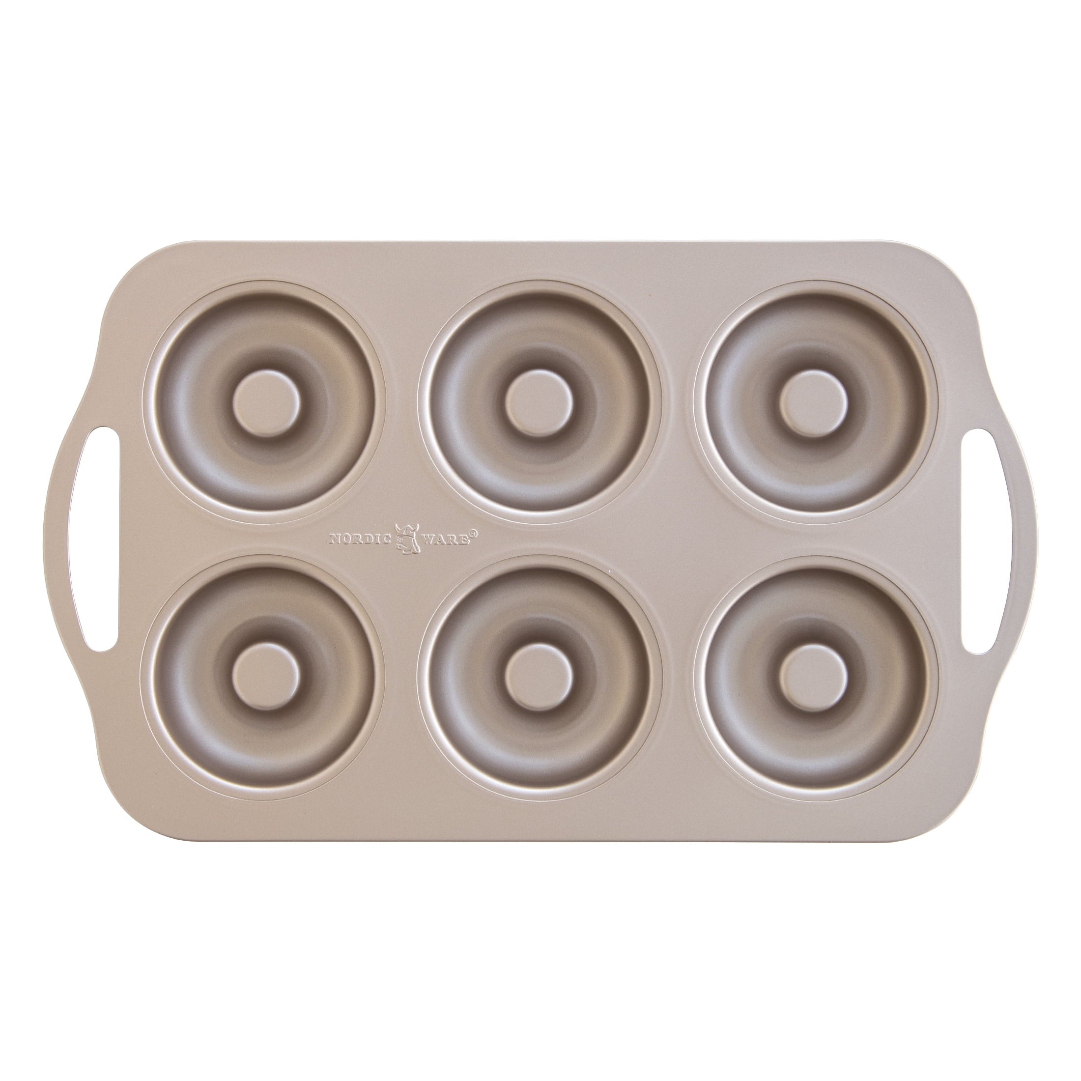 Time-Saving 6 Cavity Nonstick Steel Donut Pan - Innovative Kitchen Helper for Modern Cooking - Default Title