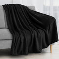 Decorative Knitted Fleece Blanket Throw | Super Soft, Plush, Luxury Flannel Throw | Lightweight Microfiber Blanket for Sofa Couch Bed 50... - Lightweight Plush Warm Blanket for All Seasons - Default Title