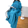 Cozy Fleece Wearable Blanket with Sleeves for Adult Women Men, Cozy Fleece Warm Wrap Throw Blanket with Arms, Pocket, Gifts for C... - Lightweight Plush Warm Blanket for All Seasons - Default Title