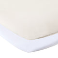 Wrinkle-Resistant 180 Thread Count White and Birch Cotton Fitted Bassinet Sheets, 2 Pack - Premium Ultra-Soft Pillowcase Pair for Sleeping - Default Title
