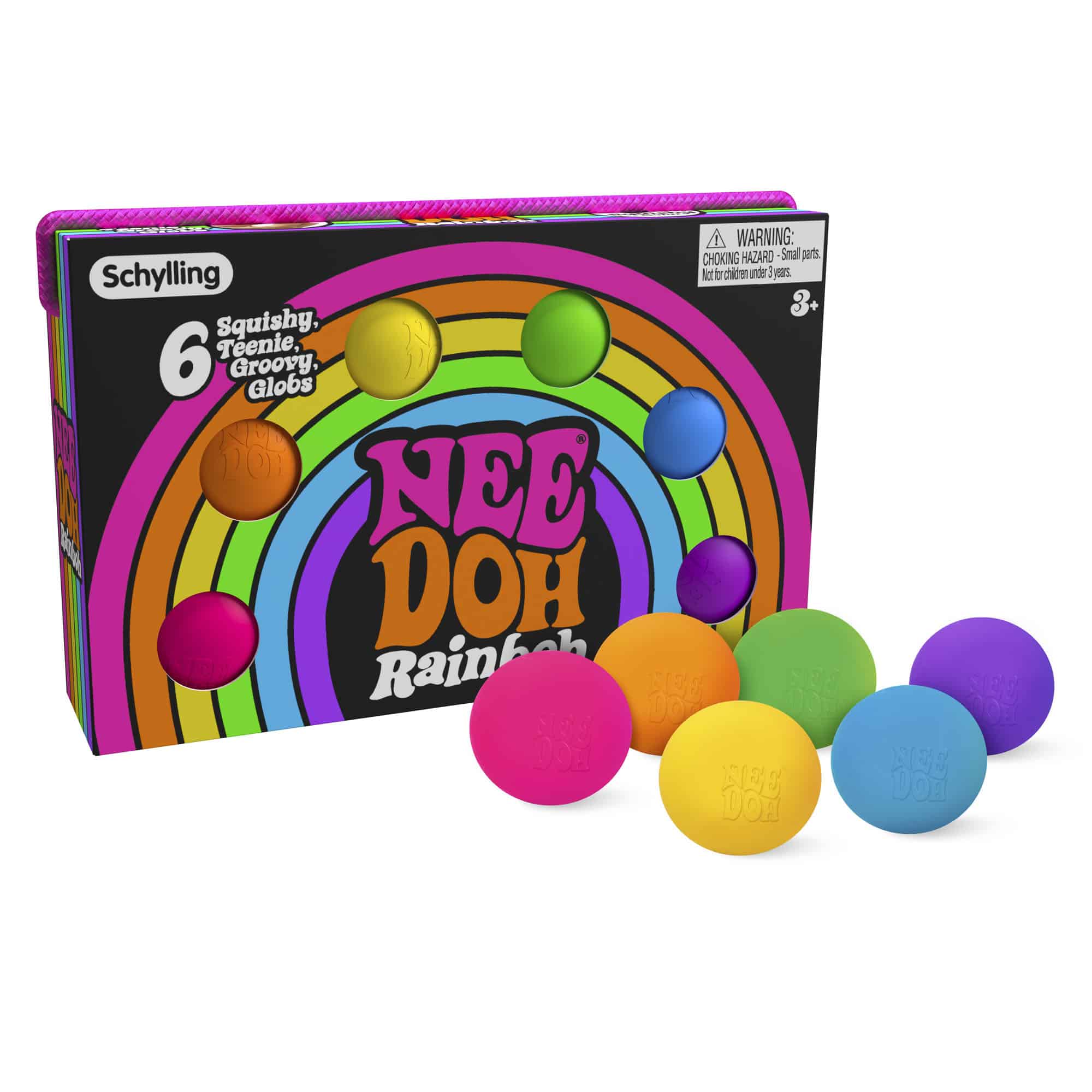 Classic Stress-Relieving NeeDoh Rainboh | Reserve Autumn Pond - Giant XL Satisfyingly Squishable Stress Toy Detail