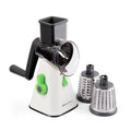 Ergonomic Manual Manual Rotary Grater & Slicer - Kitchen Gadget Tool for Quick Food Prep - Default Title