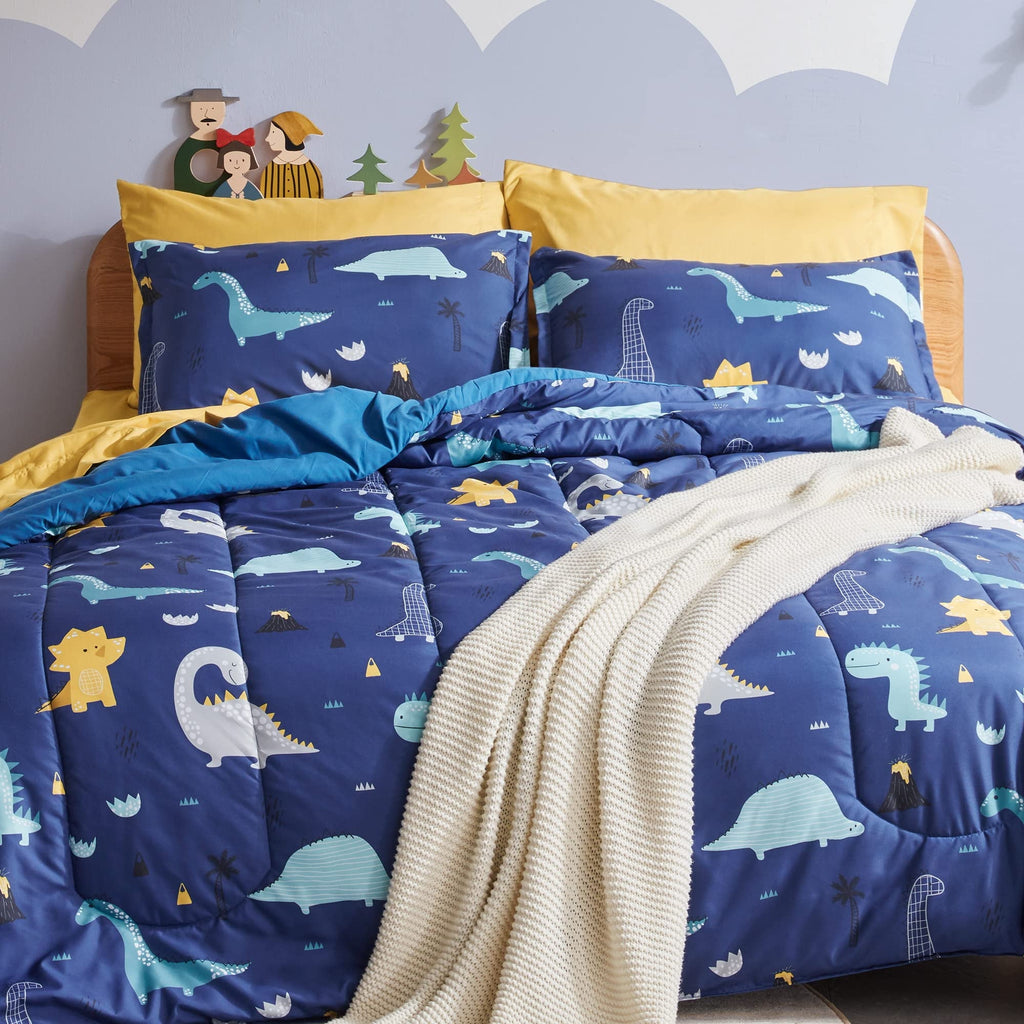Luxurious Quilted Kids Bedding Comforter Set Twin/Twin Xl Size - Super Soft & Cute Printed 2-Piece Comforter Set All Seasons for Boys, ... - Hypoallergenic Ultra-Fluffy Quilt for Winter - Default Title