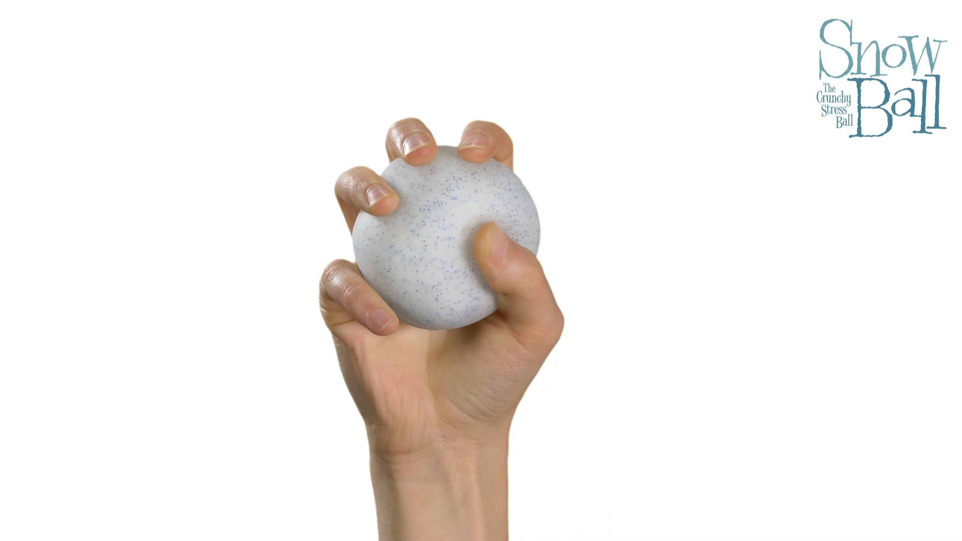 Crystal Clear Snow Ball Crunch | Reserve Harbor Grove - Nice Cubes Clear Satisfying Crunch Stress Toy Detail