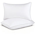 Fluffy Shredded Pillows Queen Size Set of 2, Bed Pillows for Side and Back Sleepers, Soft Down Alternative Pillows, Hotel Quality and... - Decorative Throw Pillow Cushion for Sofa & Bed - Default Title
