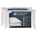 Orthopedic Support Extra Firm Support Foam Core Pillow 2pk, King - Hotel Quality Plush Sleeping Pillows - Default Title