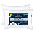 Ergonomic Memory Foam Comfy Sleep Eco-Friendly Bed Pillow Standard/Queen (2 Pk) - Orthopedic Shredded Foam Bed Pillow Set - Default Title