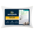 Ergonomic Memory Foam pedic Bounce Back Standard/Queen Bed Pillow, Hypoallergenic Fill - Ergonomic Memory Foam Pillow for Neck Pain Support - Default Title
