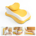 Decorative Plump Memory Foam Reading Pillow, Multi-Position Support Bed Pillow for Petite Adults, Reading Tools, Fun Couple Pillows Pr... - Hotel Quality Plush Sleeping Pillows - Default Title
