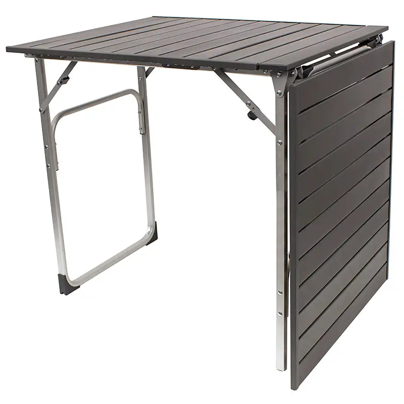 Multi-Functional Cook Slim-Fold Table - Choice 196 - Portable Camping Table with Heat-Resistant Countertop Detail