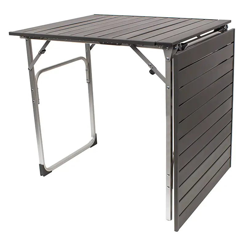 Heat-Resistant Slim-Fold Table XL - Choice 651 - Portable Camping Table with Heat-Resistant Countertop Detail