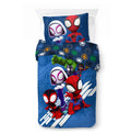 Heavyweight Warmth Spidey Amazing Friends Kids 2-Piece Twin/Full Reversible Comforter Set, Microfiber, Red - Cloud-Like Soft Lightweight Bed Comforter - Default Title