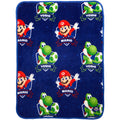 Super Soft Flannel Galaxy Movie Kids Blue Print Fleece Throw Blanket, 46 x 60 - Lightweight Plush Warm Blanket for All Seasons - Default Title
