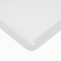Premium Egyptian Cotton TL Care 100% Natural Breathable Cotton Jersey Knit Fitted Bassinet Sheet, White, 15" x 33", Soft Breathable, for Boys... - Breathable Egyptian Cotton Flat & Fitted Sheets - Default Title