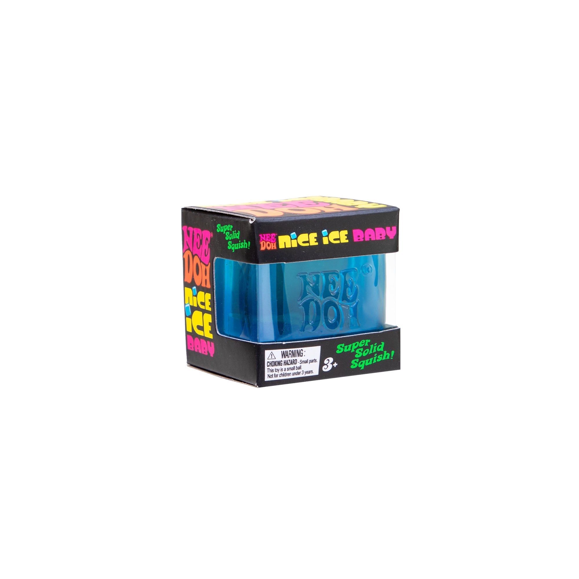 Squishable Nice Cube NeeDoh Nice Ice Baby | Series Canyon Trail - 3-Piece Assorted Nice Cubes Pack for Fidgeting Detail